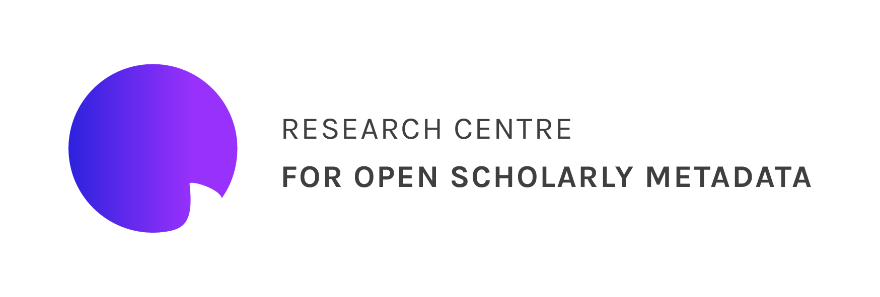 Research Centre for Open Scholarly Metadata